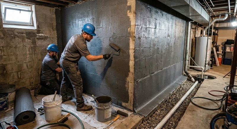 Concrete Waterproofing in Greenville, SC