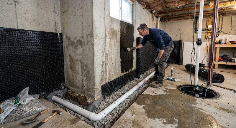 Residential Waterproofing in Greenville, SC